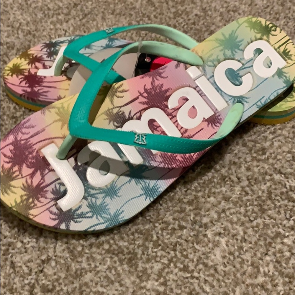 Jamaica 🇯🇲 flip flops